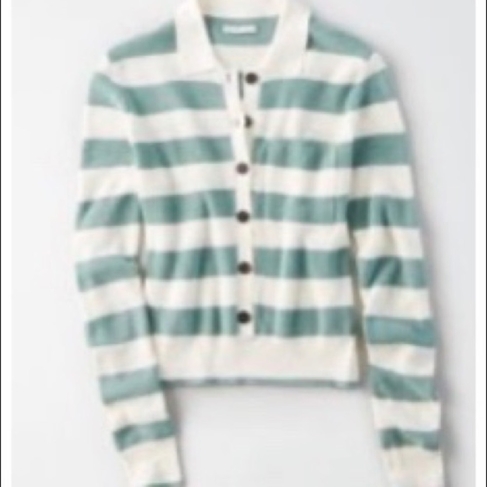 AE Rugby striped pullover